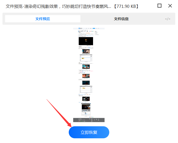 使用數(shù)據(jù)恢復(fù)軟件步驟六