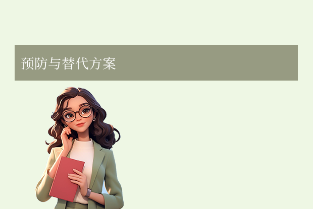 預防與替代方案