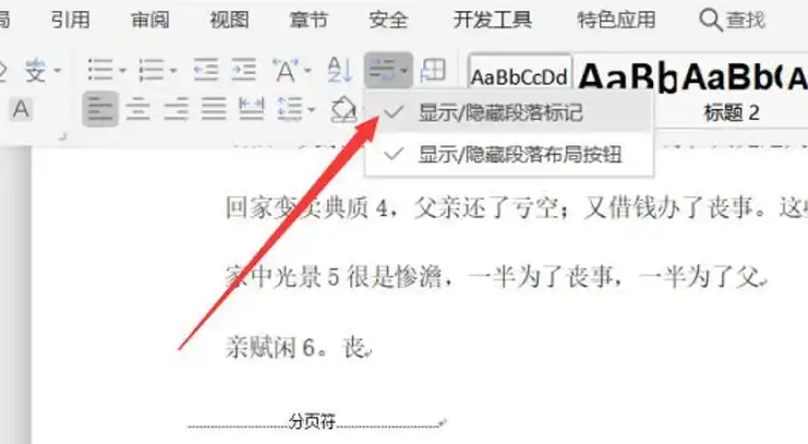 分頁(yè)符/分節(jié)符專項(xiàng)清理