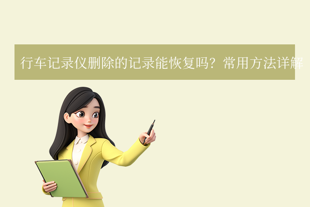 行車記錄儀刪除的記錄能恢復(fù)嗎？別慌！一文詳解高效恢復(fù)方法！