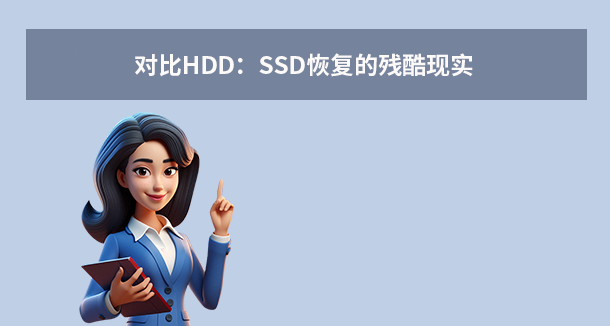 對比HDD:SSD恢復(fù)的殘酷現(xiàn)實(shí)